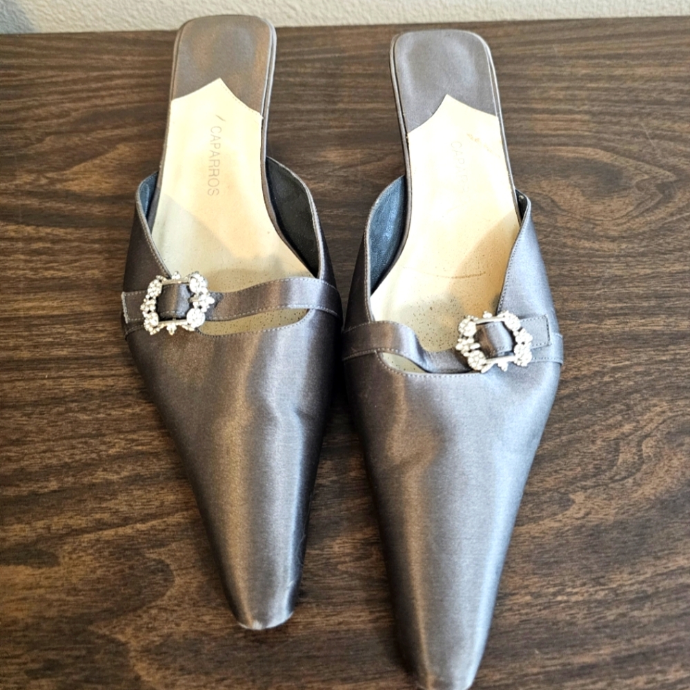 Caparros Gray 12M Mules